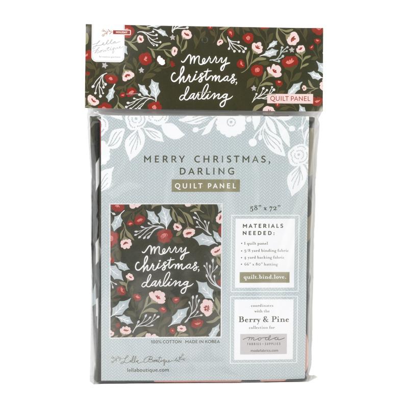 Berry & Pine 58" X 72" Packaged Panel