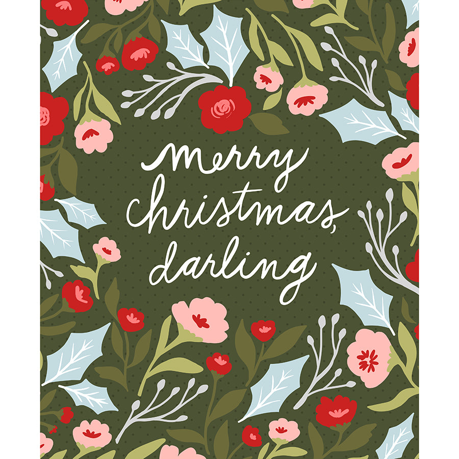 Berry & Pine 58" X 72" Packaged Panel