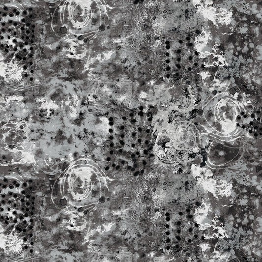 108" Quilt Backs Spotted Graffiti Overnight from Windham 3 YARD CUT