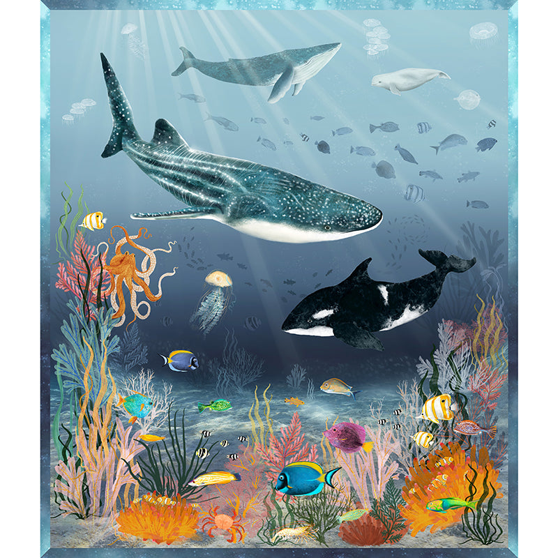 Deep Blue 36" Beyond the Reef Panel Deep Blue