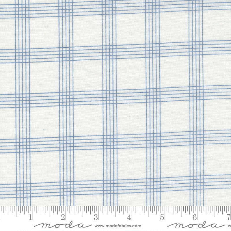 Nantucket Summer Plaids Cream Blue