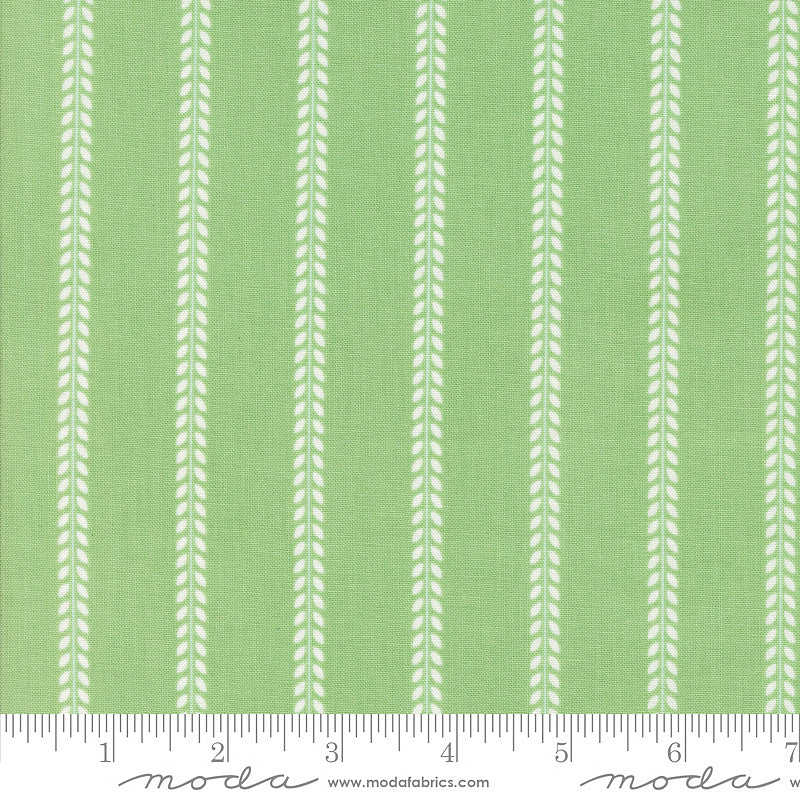 Summertime Towel Stripes Green