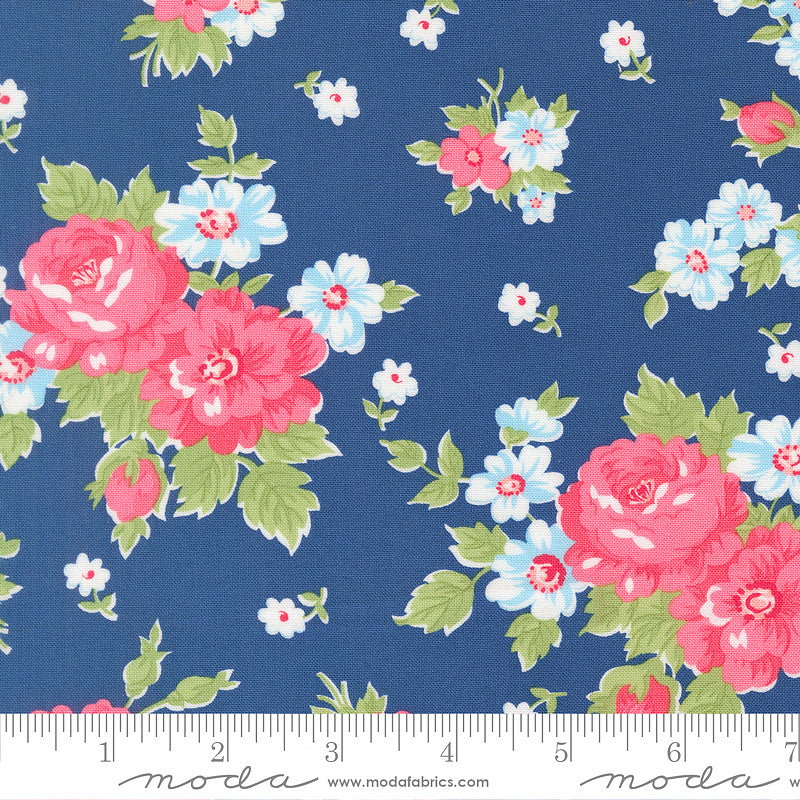 A Cat Named Stitch Blooming Florals Sea