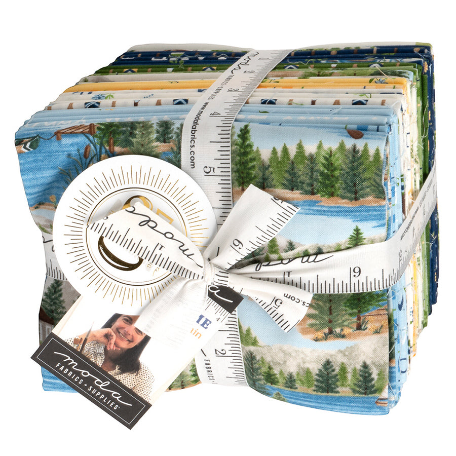 On Lake Time Fat Quarter + Panel Bundle