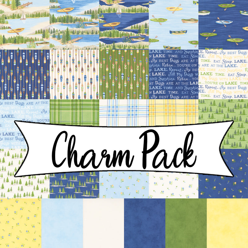 On Lake Time Charm Pack