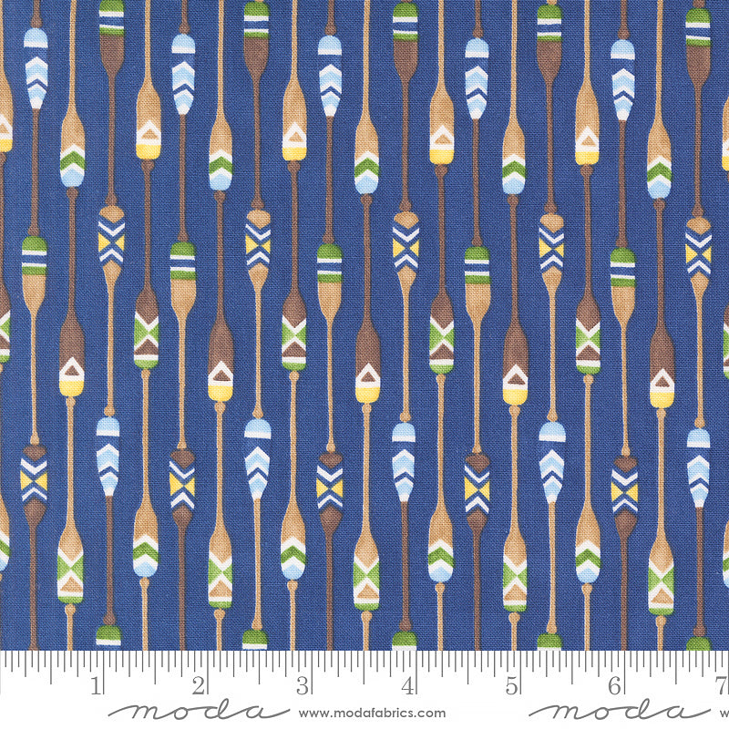 On Lake Time Paddle Stripe Deep Water