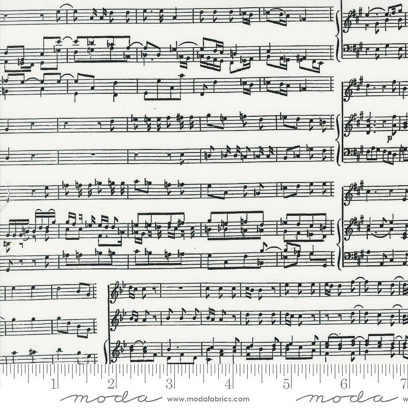Sable & Swan Sheet Music Porcelain