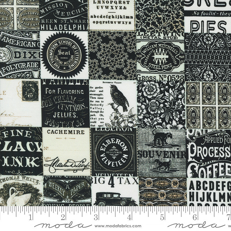 Sable & Swan Patchwork Ebony Porcelain