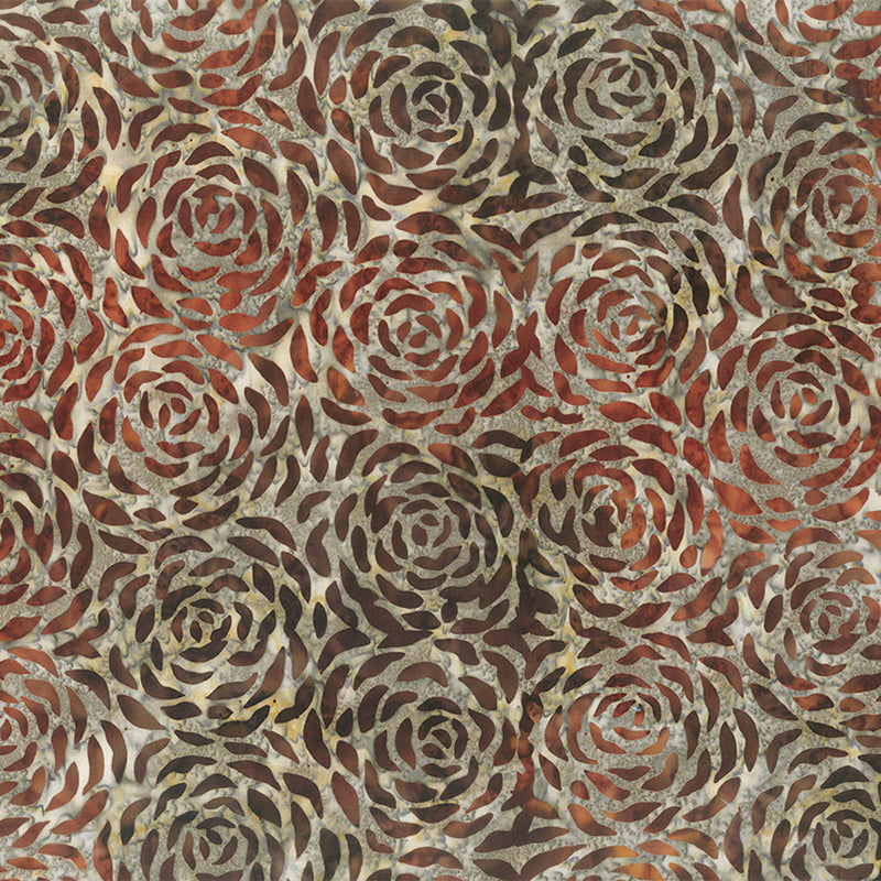 Changes in Seasons Batiks Rose Petals Oatmeal
