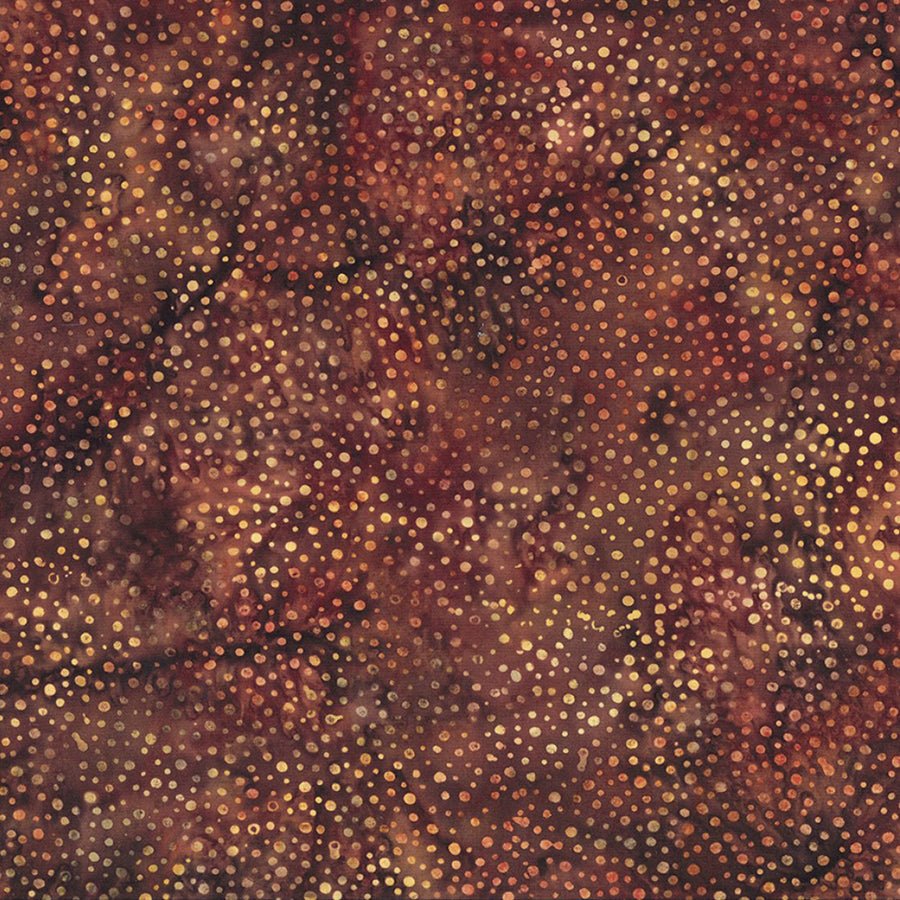 885 Bali Dot Batiks Saddle – Remnant 37″ × 44″