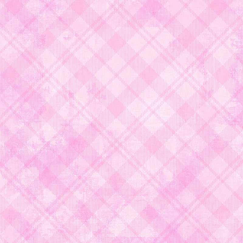 Essentials Basics Plaid Pale Pink