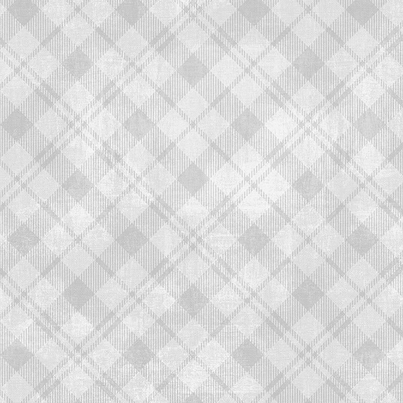 Essentials Basics Plaid Silver