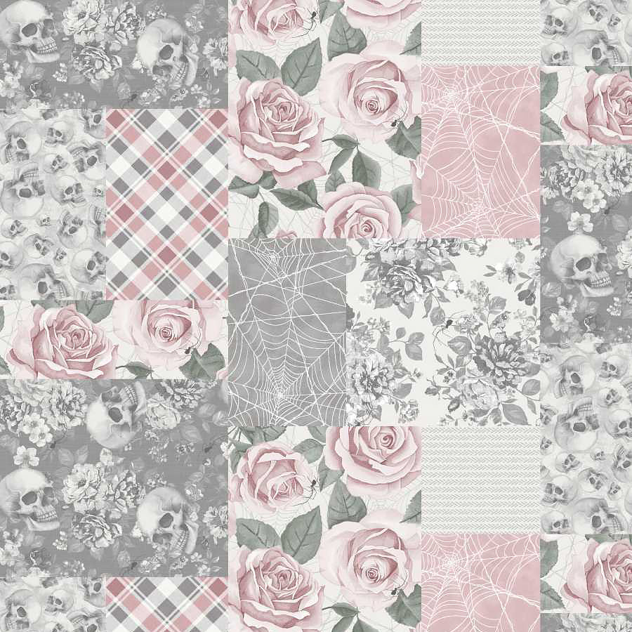 Pretty Scary Patchwork Rose