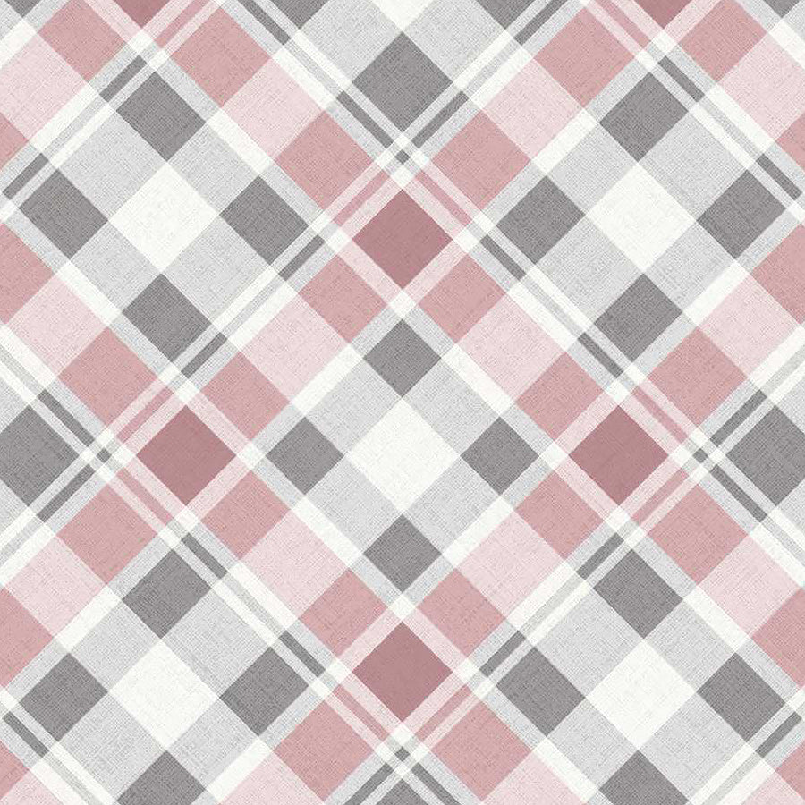 Pretty Scary Bias Plaid Rose