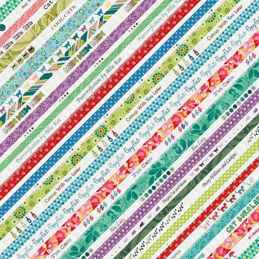 Meow Mix Selvedge Stripe Off-White