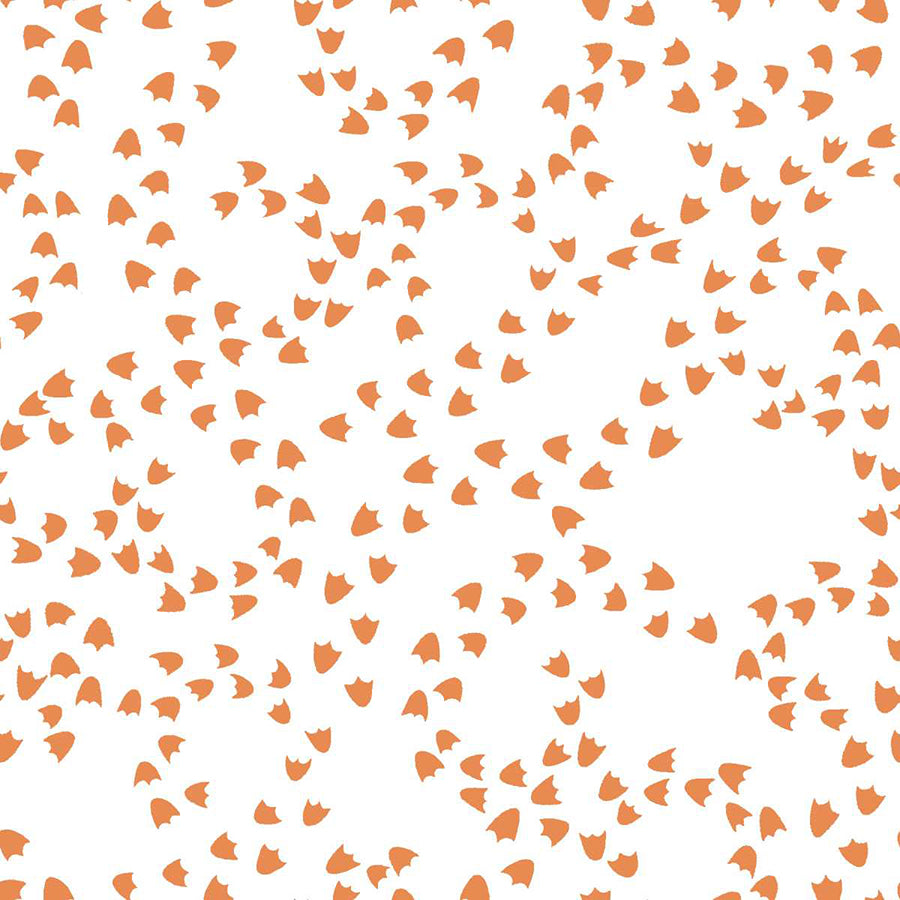 Lucky Duck Duck Foot Print Orange