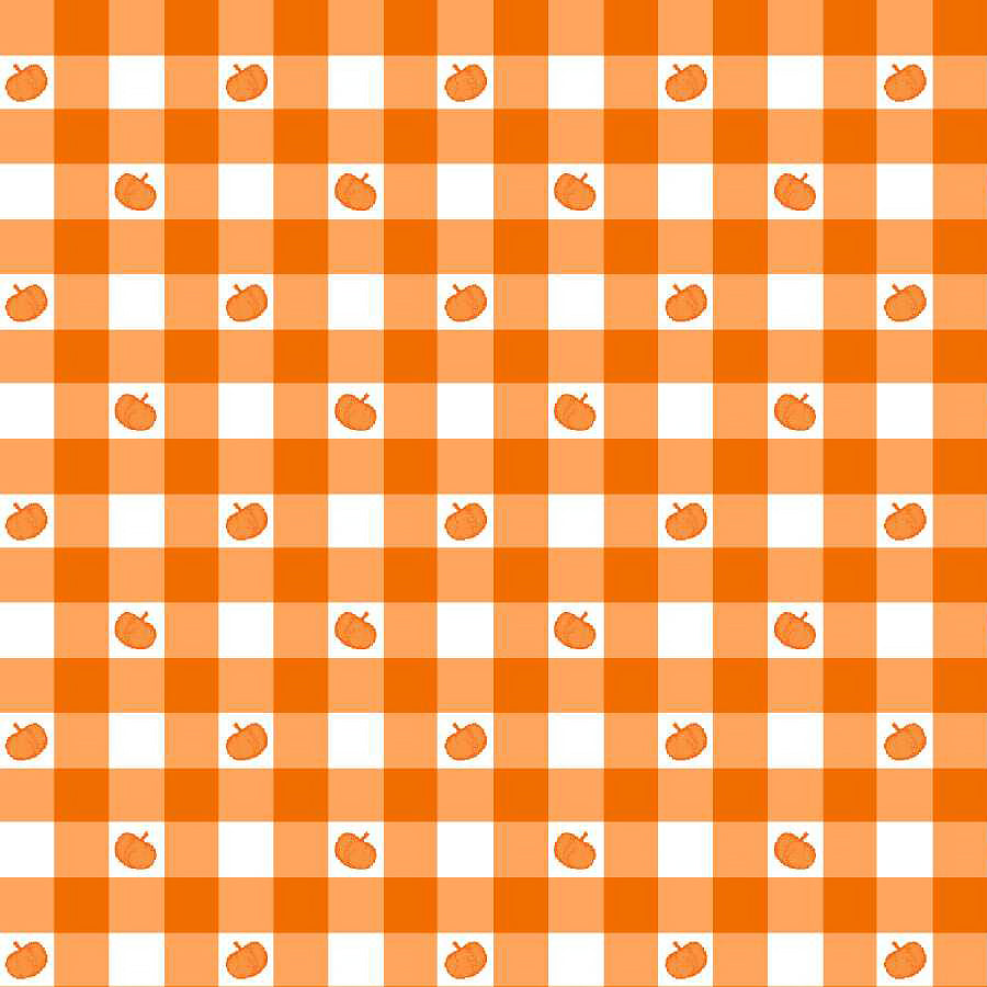 I Made A Boo-Boo Gingham Pumpkin