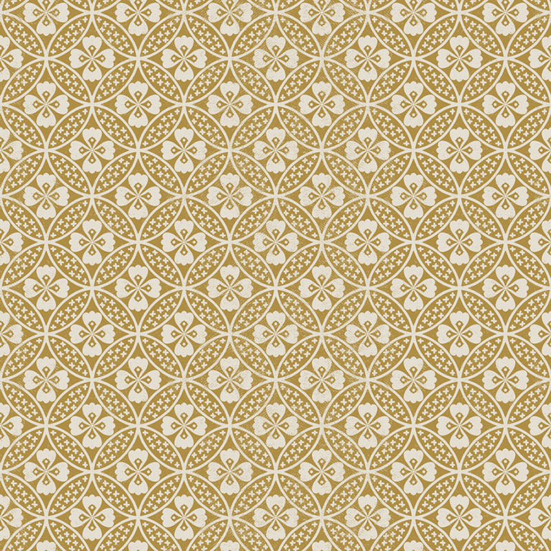 FIGO Wabi Lotus Ochre 1 Yard Cut