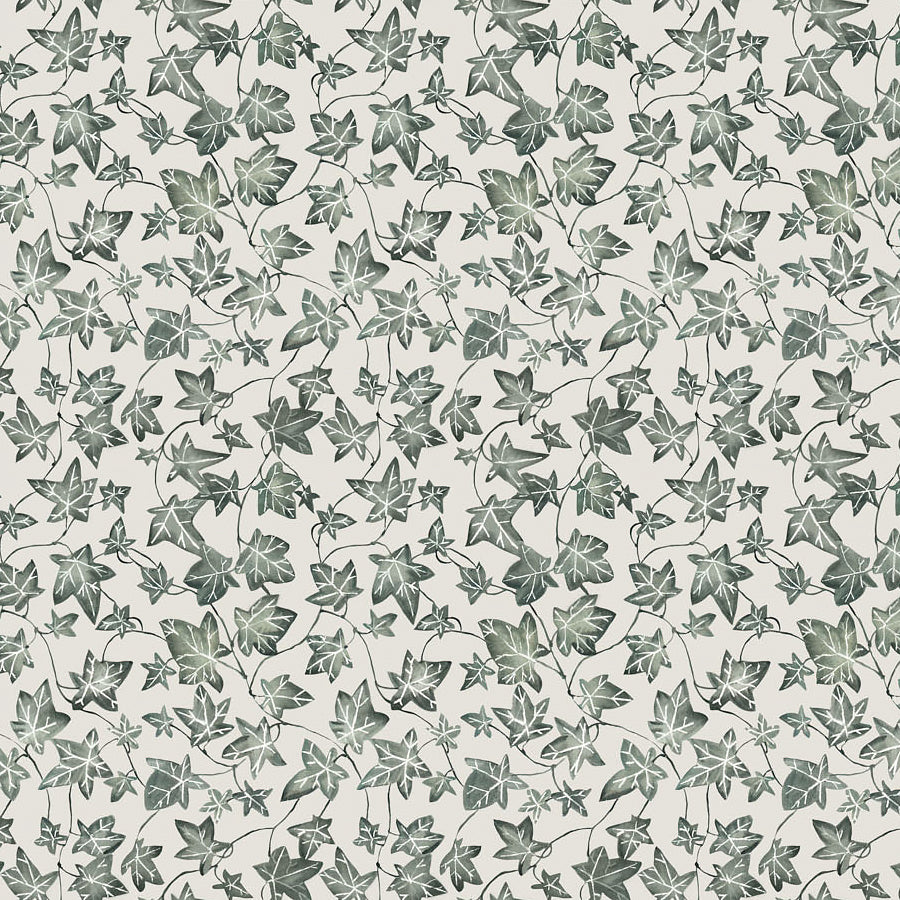 FIGO Charmwood Leaves Green 1 Yard Cut