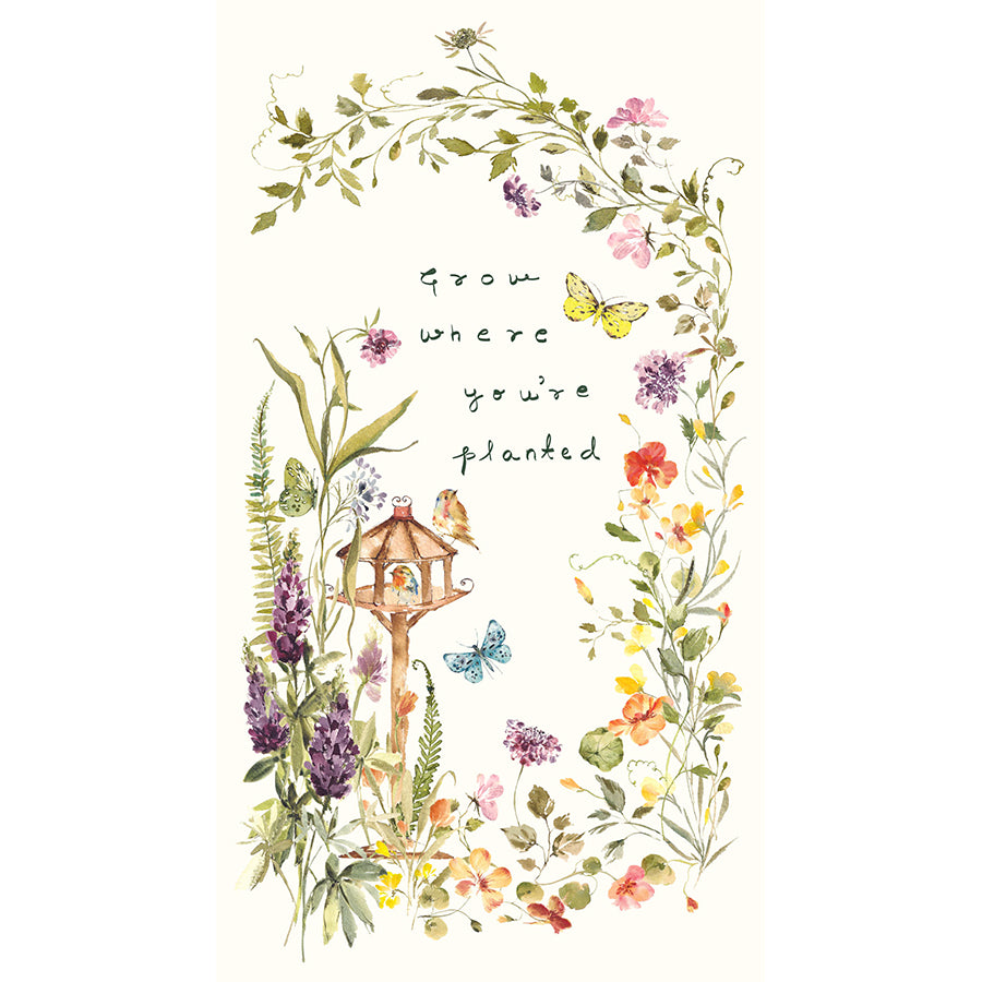 Flourish 24" Grow Panel Cream