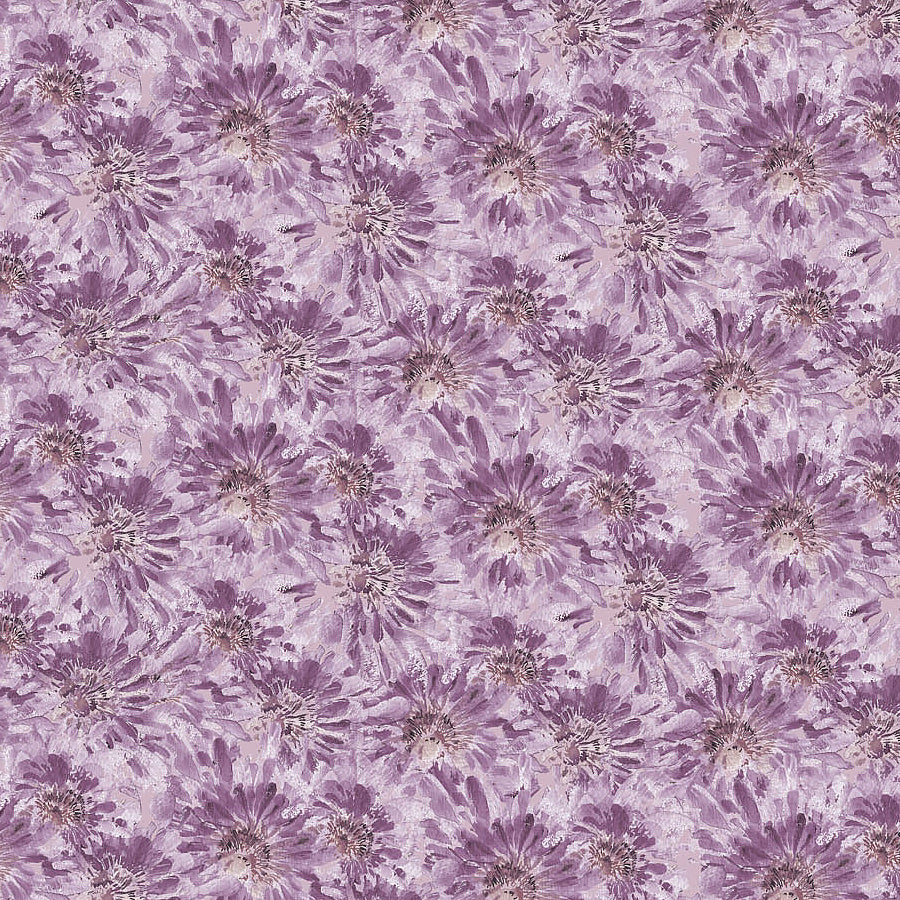Flourish Floral Texture Purple
