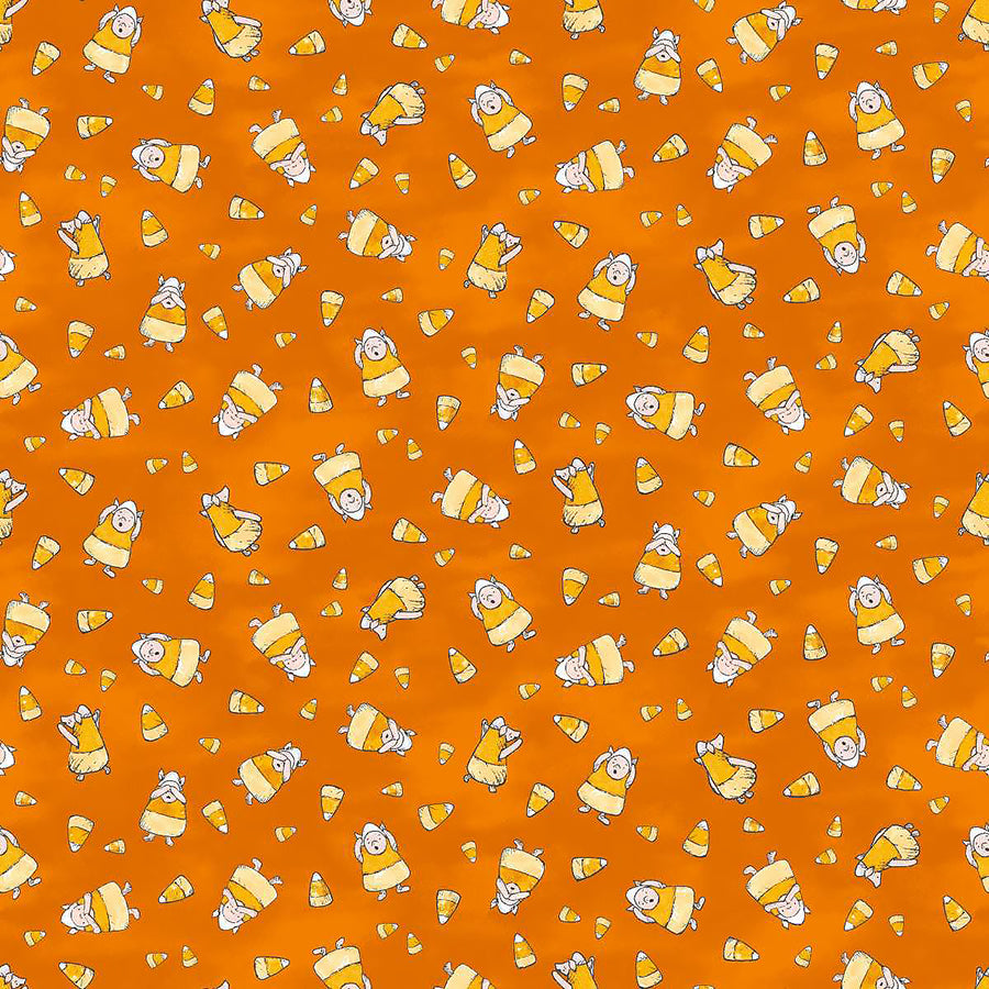 Haunted Acre Wood Candy Piglet Orange