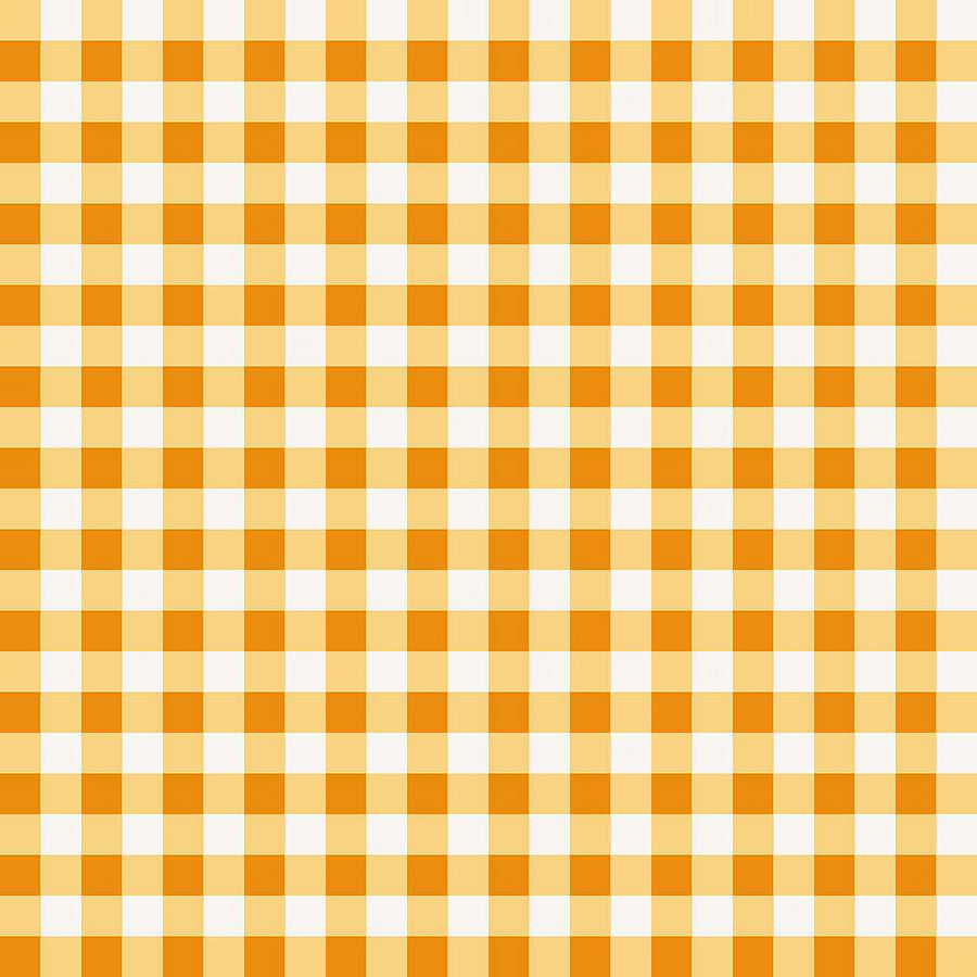 Haunted Acre Wood Check Yellow