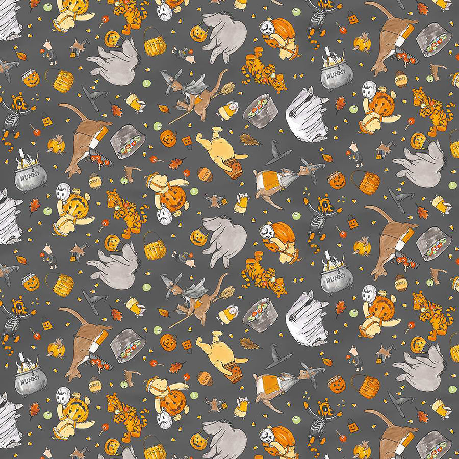 Haunted Acre Wood Costumed Crew Charcoal