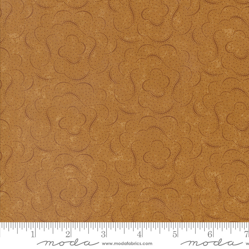 Moda Daisy Lane Cloudy Skies Sunflower 1 Yard Cut