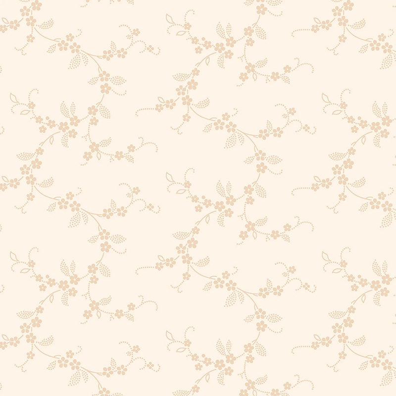 Apple Cider 16 Floral Vine White