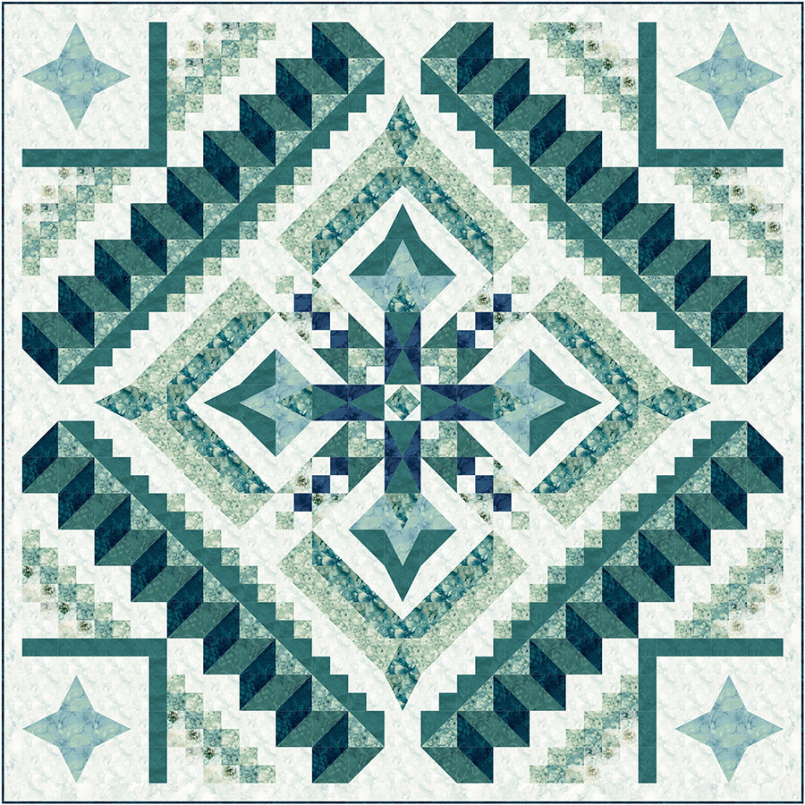 Above the Below Quilt Pattern by ALeeB Creative