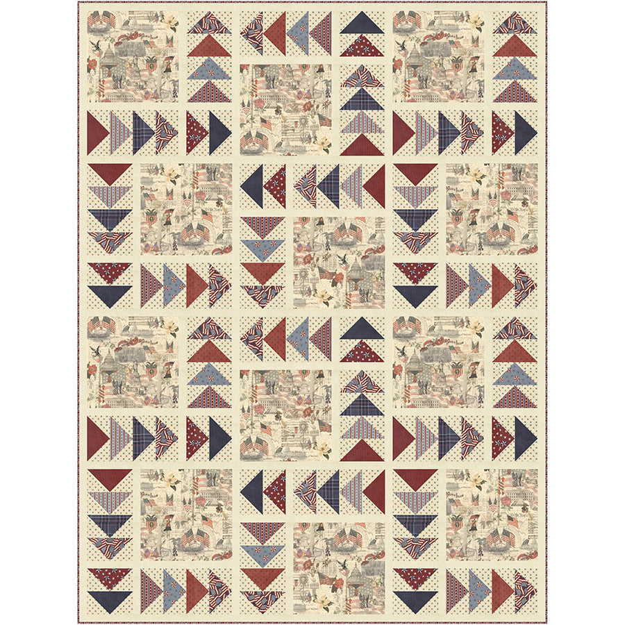 Reminiscence Quilt Pattern by Antler Quilt Design