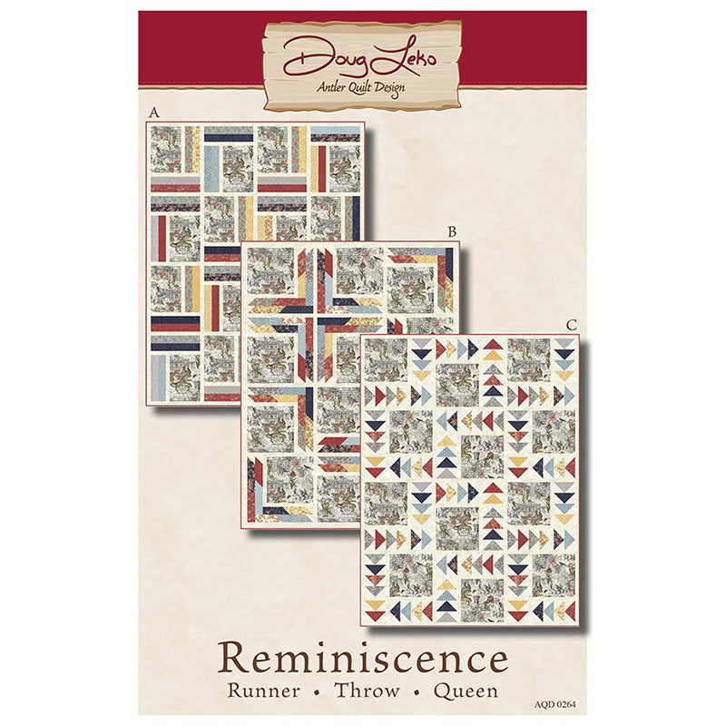 Reminiscence Quilt Pattern by Antler Quilt Design