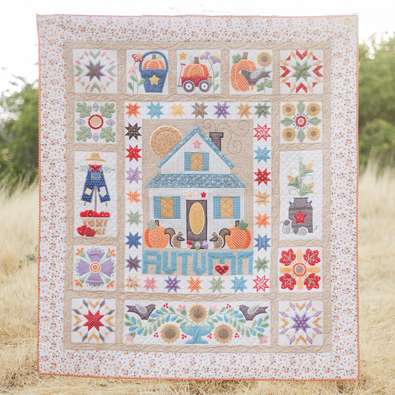 Machine Embroidery USB Autumn Love by Lori Holt for Riley Blake