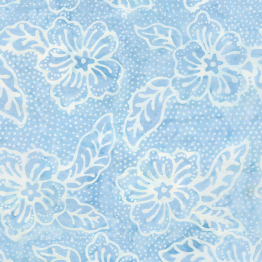 Tonga Juniper Batiks Volcanic Florals Breeze