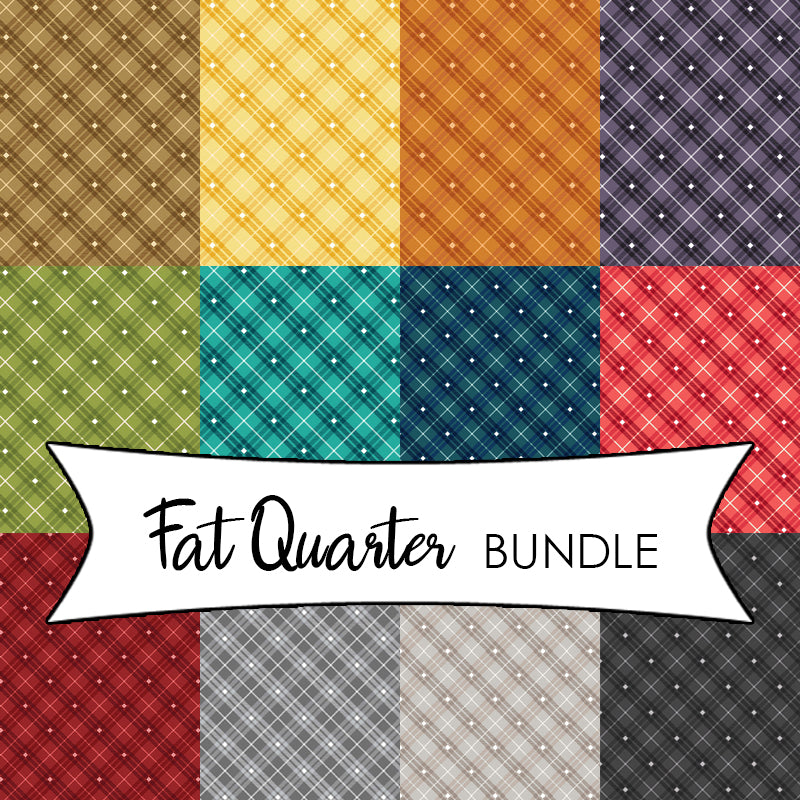 Bias Plaid Basics Fat Quarter Bundle