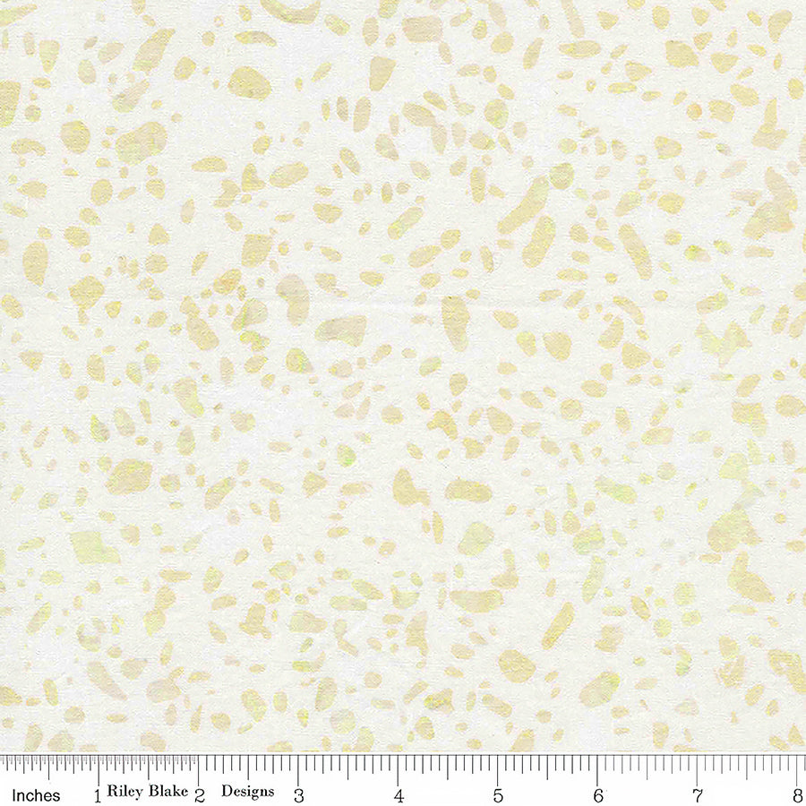 Elementals Terrazzo Batiks Buttermilk