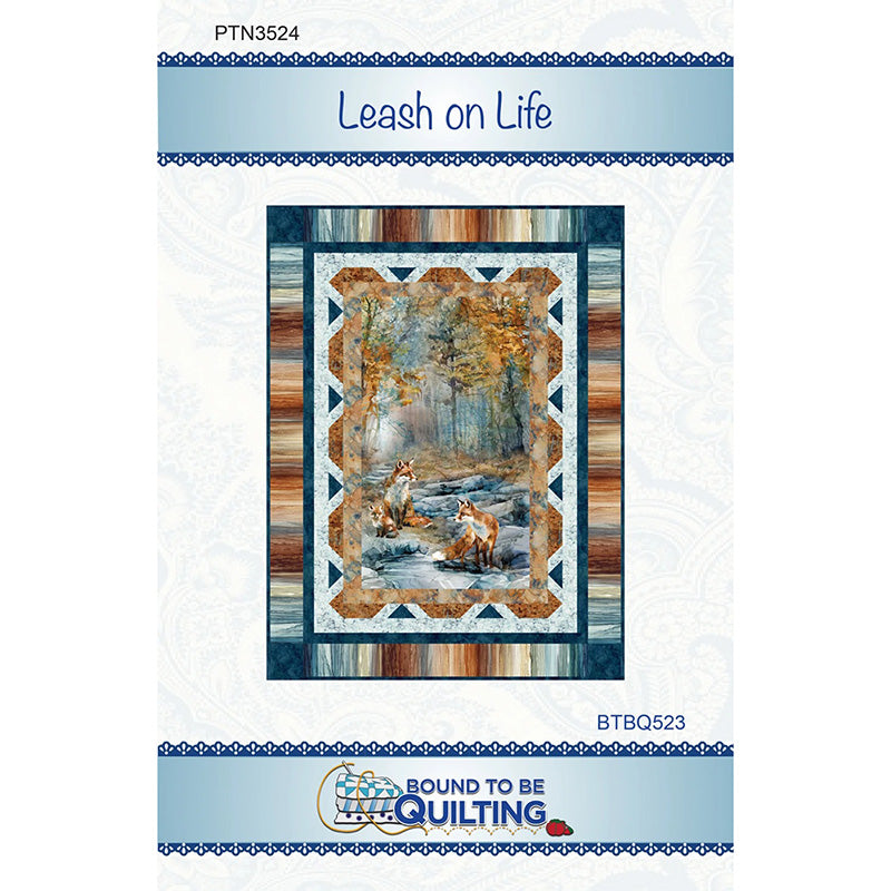 Leash on Life Quilt Pattern by Bound to be Quilting