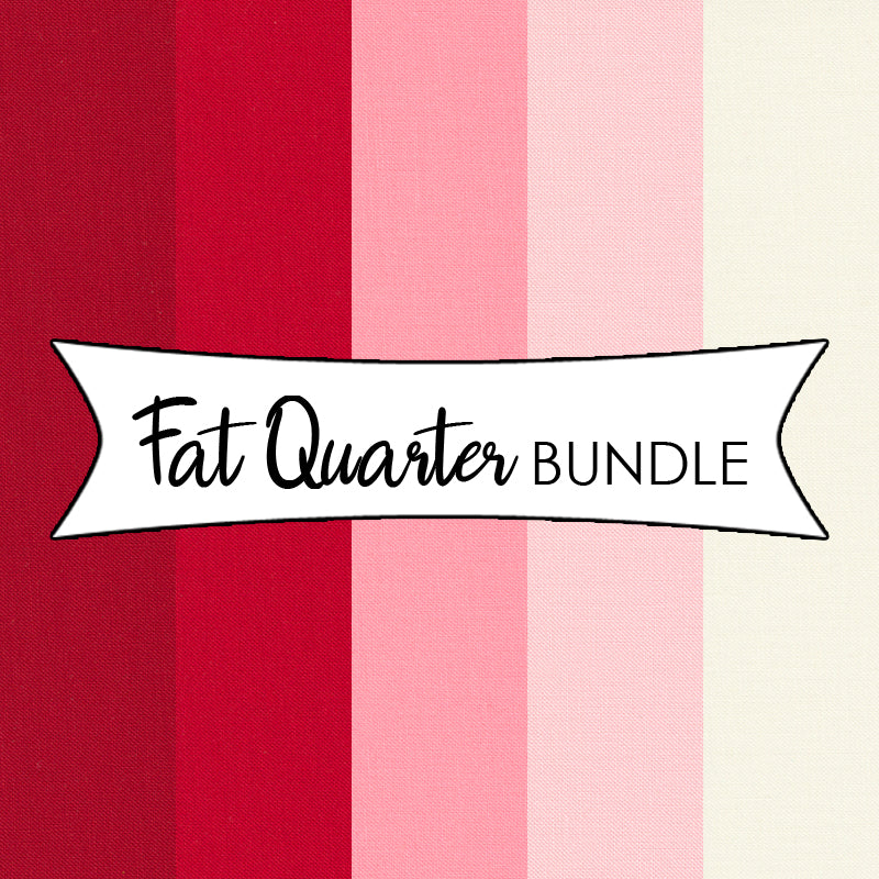 Bella Solids Valentine Colors Fat Quarter Bundle