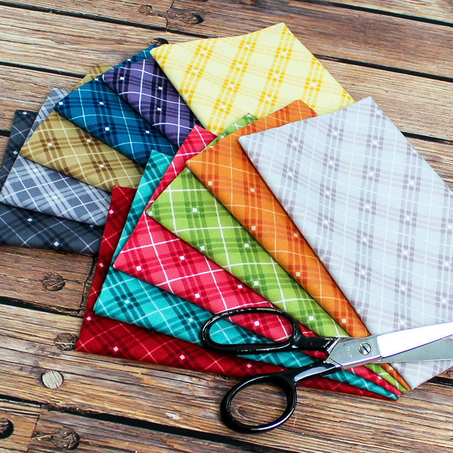 Bias Plaid Basics Fat Quarter Bundle