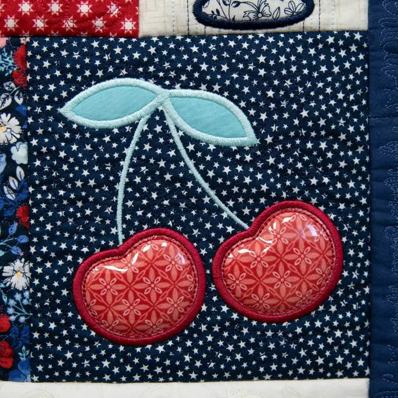 Star-Spangled Beauty Boxed Ladder Quilt Kit by Kimberbell for Maywood Studio