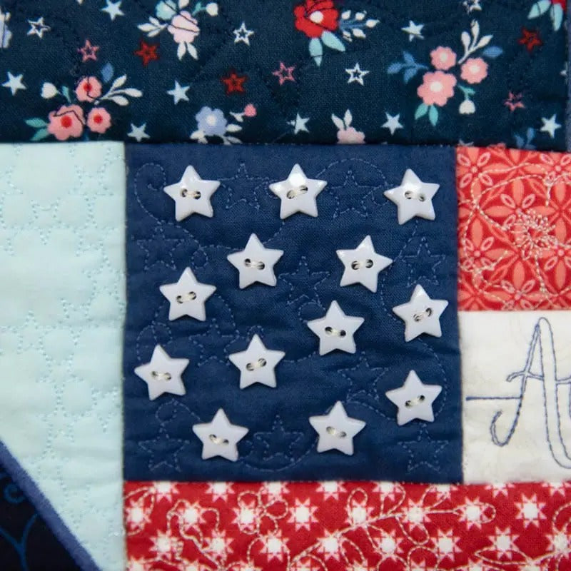Star-Spangled Beauty Embellishment Kit from Kimberbell