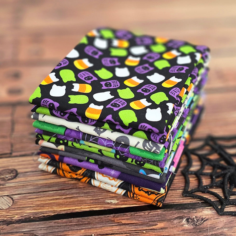 Squishmallows Boo Squad Fat Quarter Bundle 7 Prints