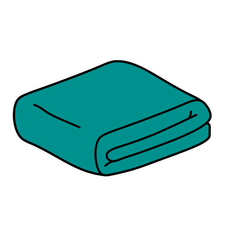 Riley Blake Confetti Cottons Riley Teal 5 Yard Cut