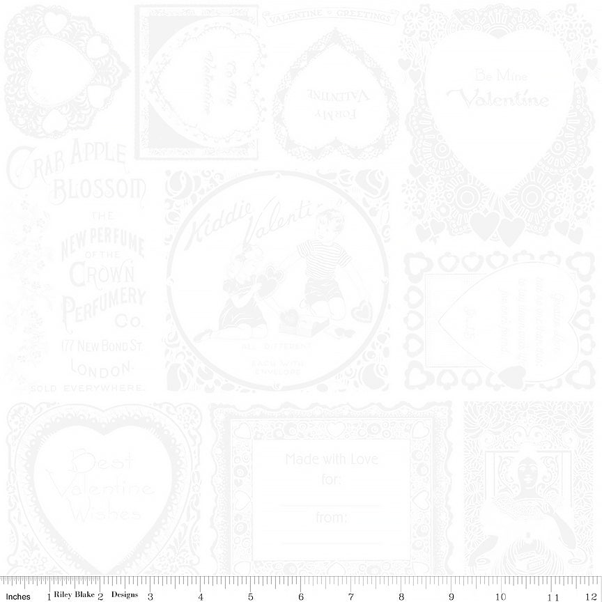 Take Heart Frame Blender White on White