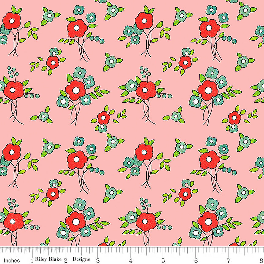 Take Heart Floral Pink