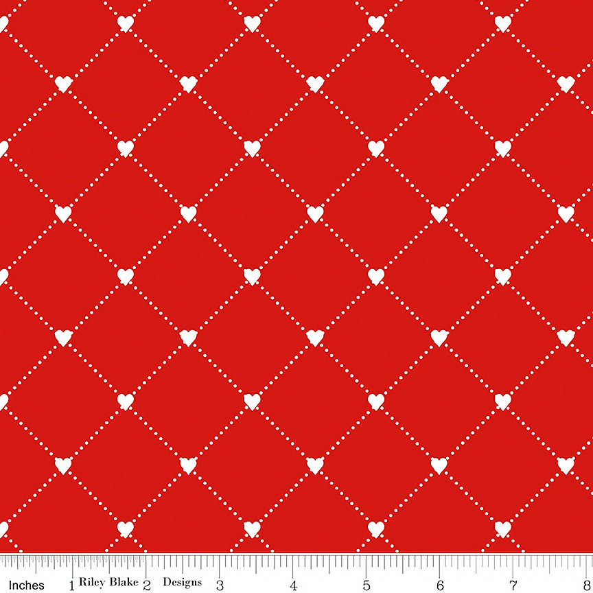 Take Heart Heart Cross Red