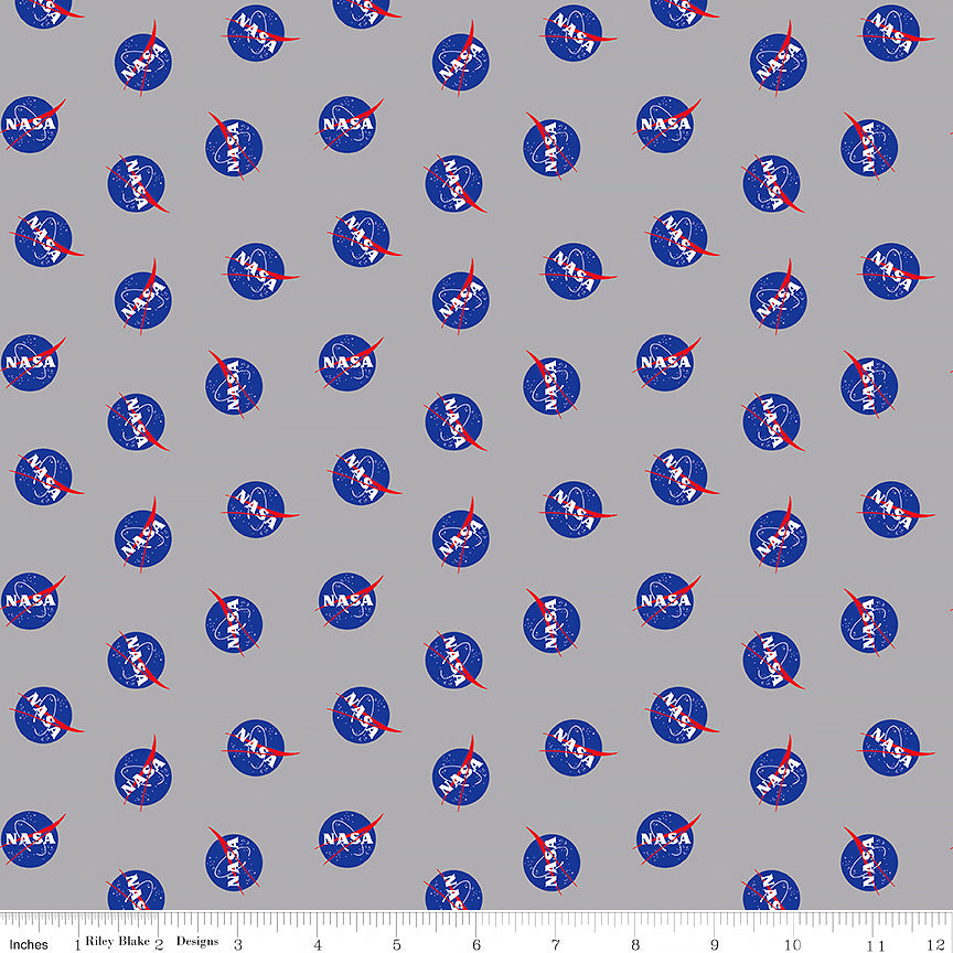 Outer Space Logo Toss Gray