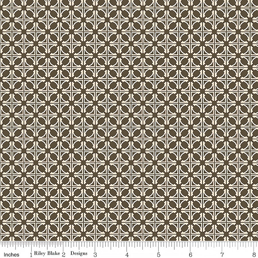 Winged Medley Tile Brown