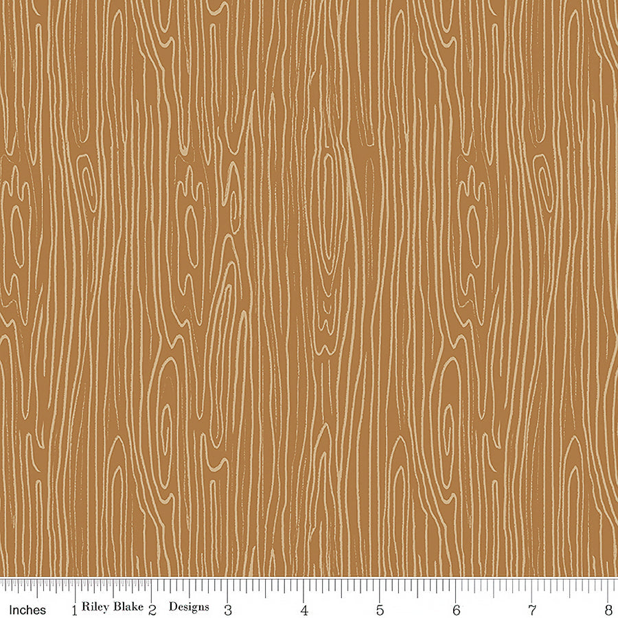 Pine Grove Woodgrain Burlap